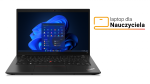 Laptop dla Nauczyciela Lenovo ThinkPad L14 G4 21H1003YPB i5-1335U 14" FHD 16GB 512SSD Int W11Pro