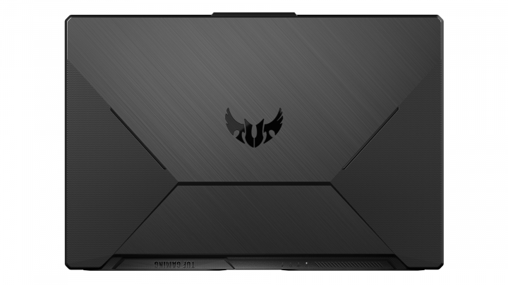 Laptop Asus TUF Gaming F17 FX706LI Bonfire Black - widok klapy