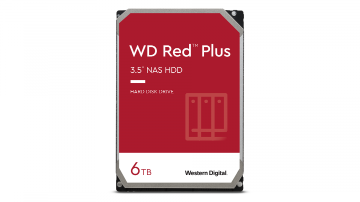 Dysk HDD WD Red Plus 6000GB 3,5 WD60EFPX