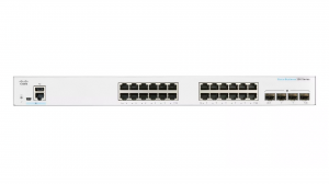 Switch Cisco CBS350-24P-4X-EU 24-port GE PoE+ 195W 4x10Gb SFP+
