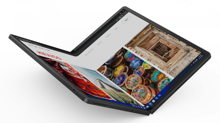 Laptop Lenovo ThinkPad X1 Fold 16 G1 W11P Czarny - widok frontu prawej strony