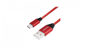 Kabel LogiLink USB 2.0 - USB-C 1m CU0148
