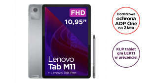 Tablet Lenovo Tab M11 ZADA0024PL G88 10,95" WUXGA 4GB 128GB And13