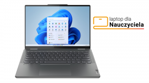 Laptop 2w1 dla Nauczyciela Lenovo Yoga 7 14ARP8 82YM008BPB R5 7535U Touch 14" WUXGA OLED 16GB 512SSD W11
