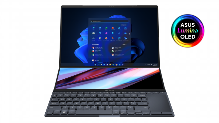 Laptop ASUS Zenbook Pro 14 Duo OLED UX8402VV W11P Tech Black (BK keyb)