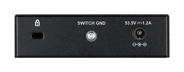 Switch D-Link - DGS-1005P - widok z tyłu