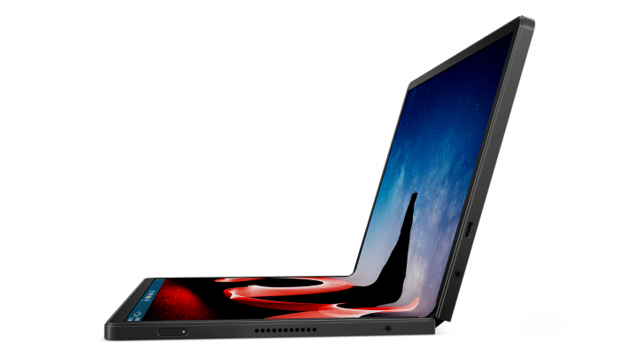 Laptop Lenovo ThinkPad X1 Fold 16 G1 W11P Czarny - widok frontu prawej strony