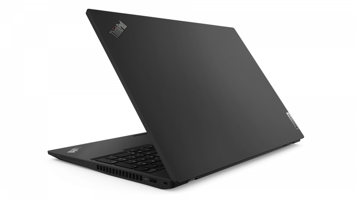Mobilna stacja robocza Lenovo ThinkPad P16s G1 W11P czarny - widok klapy lewej strony