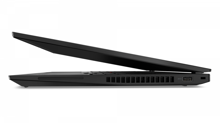 Mobilna stacja robocza Lenovo ThinkPad P16s G1 W11P czarny - widok prawej strony