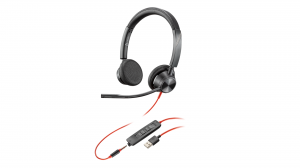 Słuchawki przewodowe HP Poly Blackwire 3325 Stereo USB-A - 76J20AA