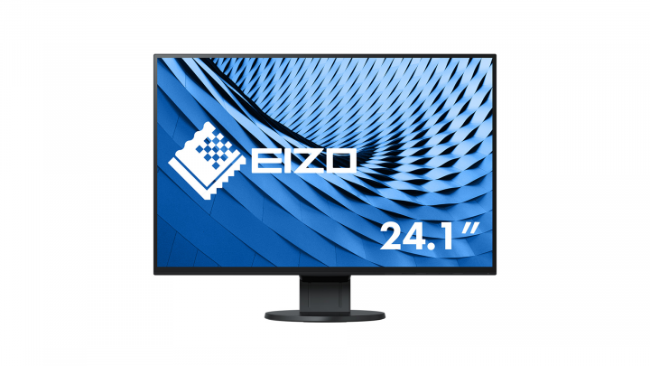 Monitor EIZO FlexScan EV2456 czarny - widok frontu