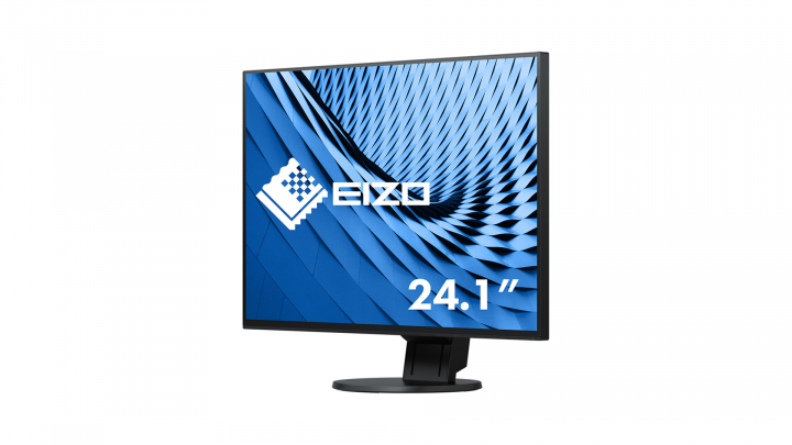 Monitor EIZO FlexScan EV2456 czarny - widok frontu prawej strony